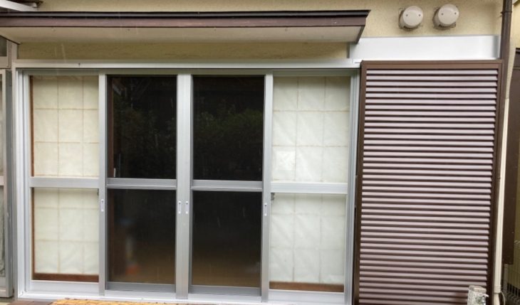   建具復旧行いました。 飯能市　K様