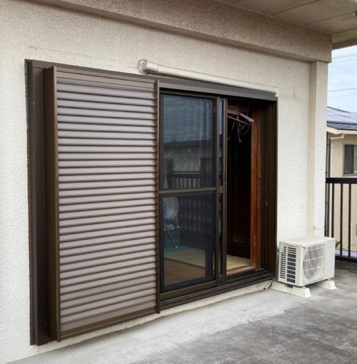   工事は心配でしたが無事、建具復旧工事終わりました。入間市　Y様